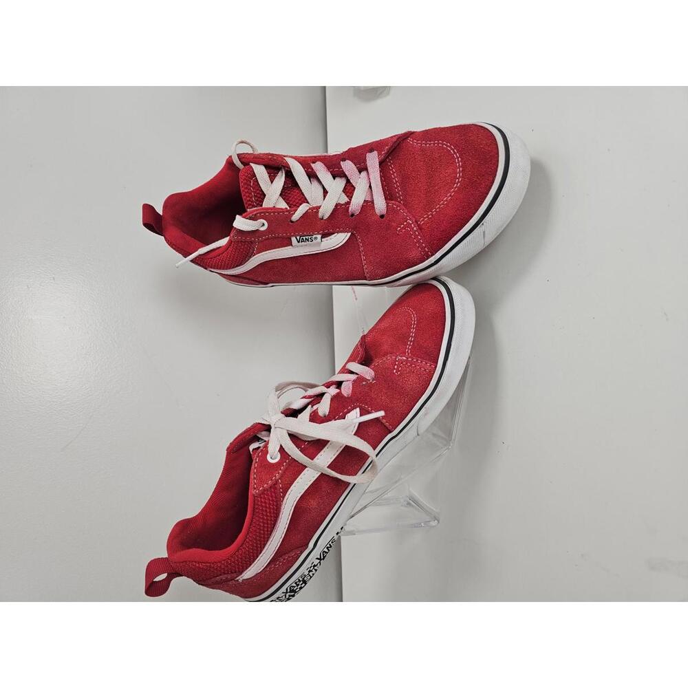 Vans 6.5Y Red Filmore